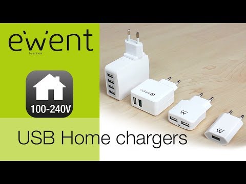 Ewent EW1200 oplader voor mobiele apparatuur Wit Binnen