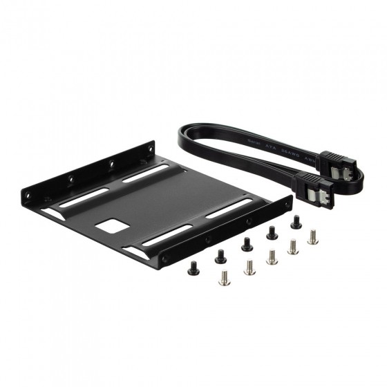 AC1540 | 2,5" naar 3,5" HDD/SSD-bracket | Inclusief SATA-kabel (50 cm) | Inclusief schroeven