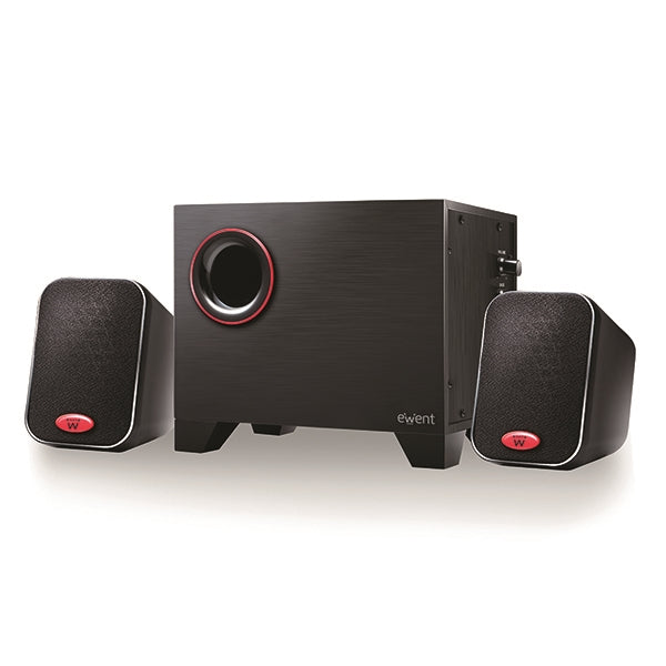 Ewent EW3505 luidspreker set 15 W Zwart 2.1 kanalen
