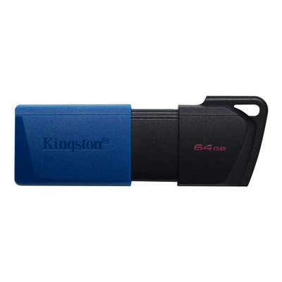 [DTXM/64GB] Kingston Technology DataTraveler Exodia M USB flash drive 64 GB USB Type-A 3.2 Gen 1 (3.1 Gen 1) Zwart, Blauw