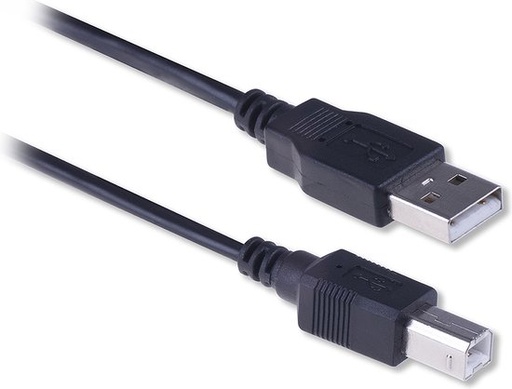 [EW9625] Ewent EW9625 USB-kabel 1 m USB 2.0 USB A USB B Zwart