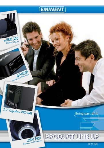 [EW1059] Eminent 3.5'' Internal Cardreader geheugenkaartlezer USB 2.0