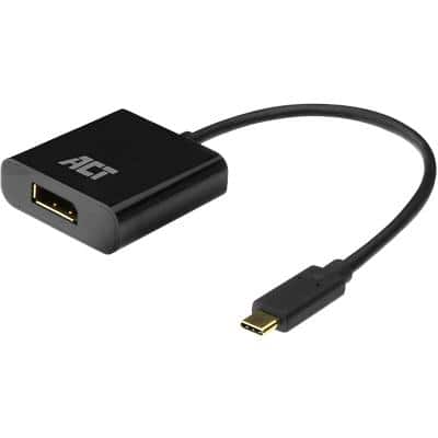 [AC7320] USB-C - DisplayPort female Adapter 4K @60Hz 0.15 Meter
