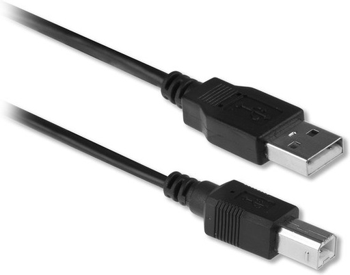 [EW9620] Ewent EW9620 USB-kabel 1,8 m USB 2.0 USB A USB B Zwart