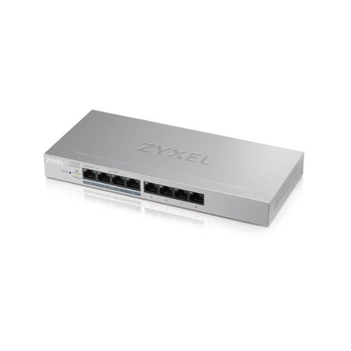 [GS1200-8HPV2-EU010] Zyxel GS1200-8HP - 8 Port Gigabit PoE+ webmanaged Switch - 4x PoE - 60 Watt