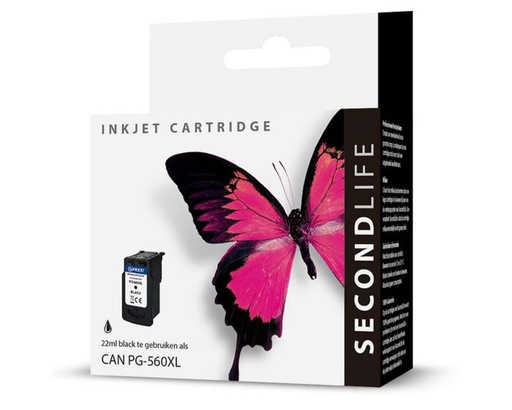 [11011261] SecondLife - Canon PG 560 XL Black
