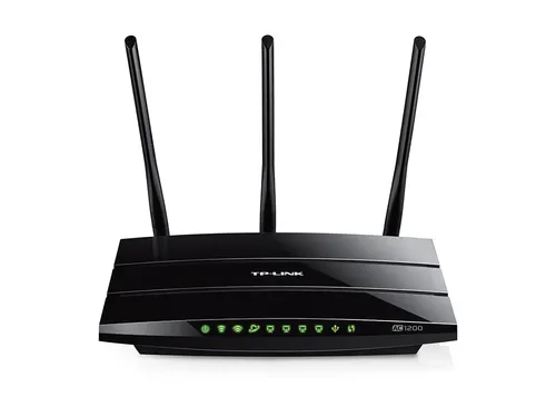 [ARCHER C1200] AC1200 Dual Band Wireless Gigabit Router Broadcom 867Mbps at 5GHz + 300Mbps at 2.4GHz 802.11ac/a/b/g/n 1 Gigabit WAN + 4 Gigabit LAN Wireless On/Off 1 USB 2.0 p