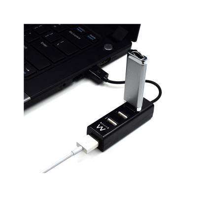 [EW1123] Ewent EW1123 interface hub 480 Mbit/s Zwart