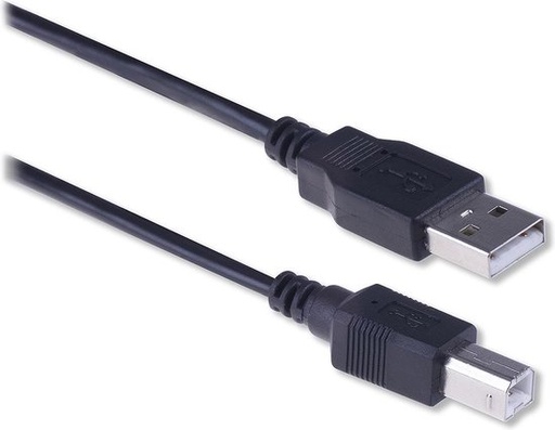[EW9621] Ewent EW9621 USB-kabel 3 m USB 2.0 USB A USB B Zwart