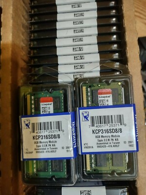 [KCP316SD8/8] KINGSTON 8GB DDR3 1600MHz SoDimm ClientS